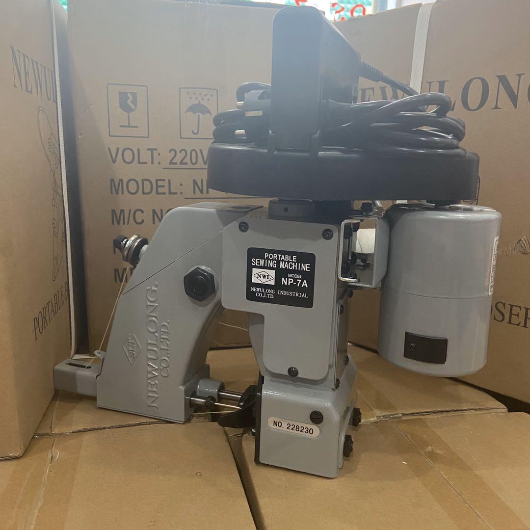 日本纽朗手提封包机NP-7A封口机 工业缝纫机 编织袋麻袋面粉饲料