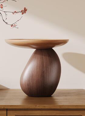 中古风入户门玄关钥匙收纳托盘摆件置物架客厅餐边柜家居软装饰品