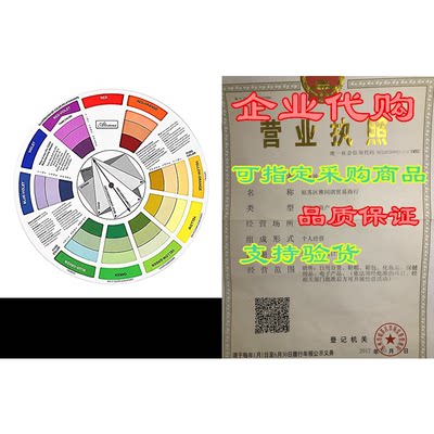 Color Wheel Color Mix Guide， ATOMUS Tattoo Pigment Chart