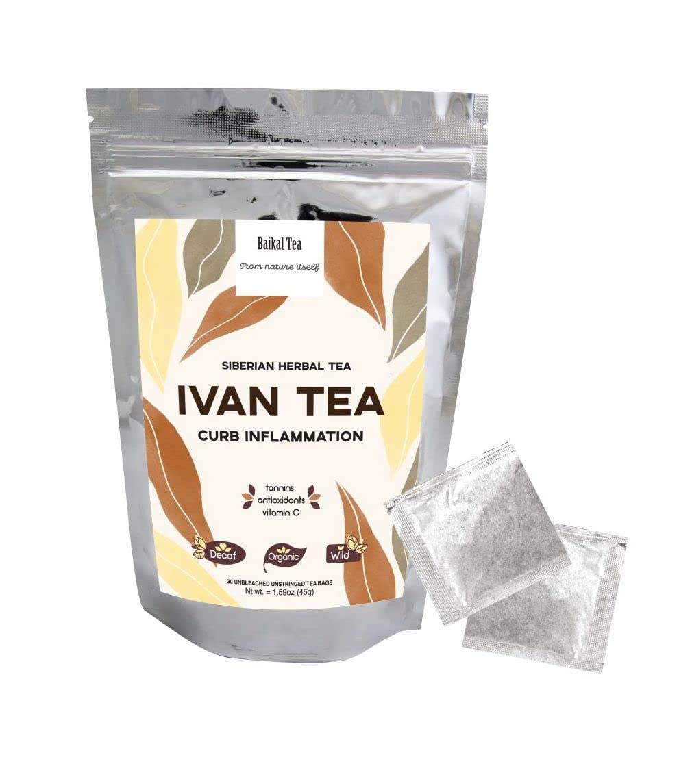 Ivan Tea - 30 Unbleached Tea Bags by Baikal Tea (45g) 居家日用 居家日用套装 原图主图