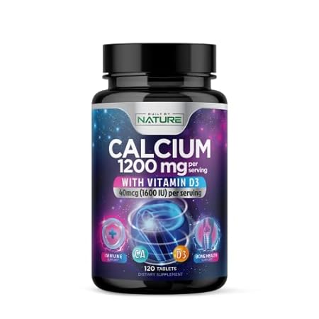 Calcium 1200mg with Vitamin D3 for Best Absorption- Adva