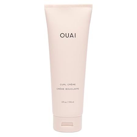 OUAI Curl Cream- Hydrating， Anti-Frizz Curl Enhancer- B-封面