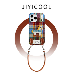 马年新款 max高级感小众保护套14超好看独特13带挂绳p 适用iphone17promax手机壳苹果16pro新年外壳ip15por女款