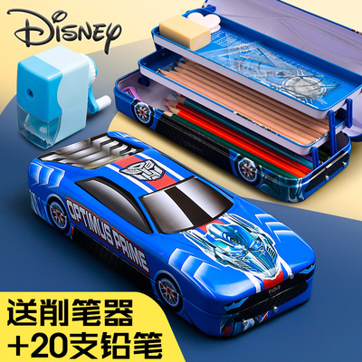 小学生文具盒迪士尼多功能儿童