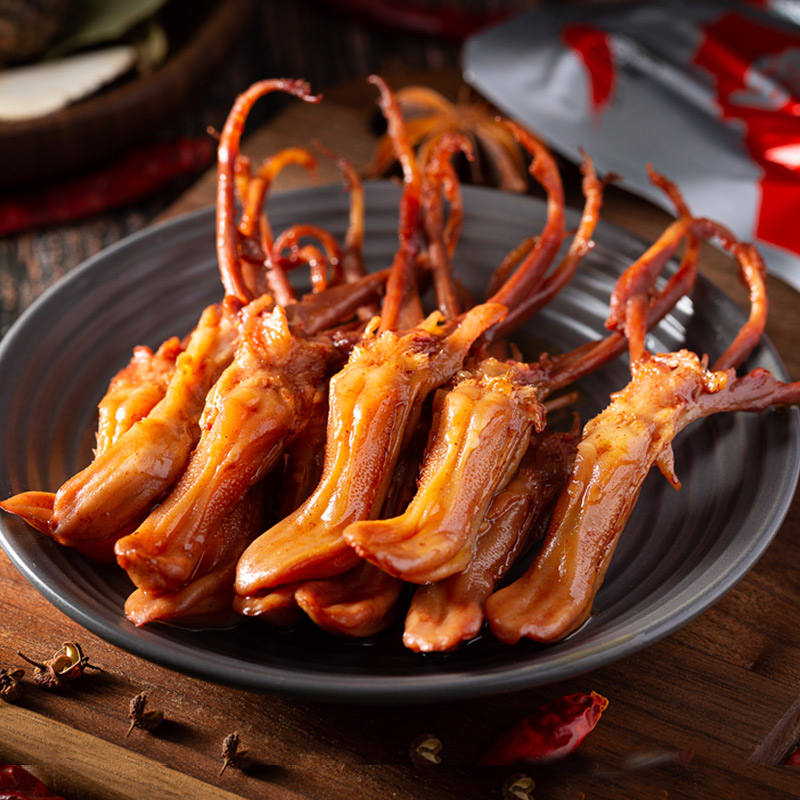 铭良椒货鸭舌 东北网红小吃独立小包装麻辣零食香辣鸭舌头6g*20袋|msdalam kategori makanan ringan/Nuts/Specialty, daging lembu tersentak-sentak/daging babi dipelihara/Lo Snek, snek itik - dari Buy2taobao.com untuk memberikan perkhidmatan ejen Taobao profesional membeli