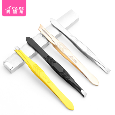 J2眉夹E2BH4uq801-夹白头发镊子拔男士拔胡子用夹子毛修眉毛斜