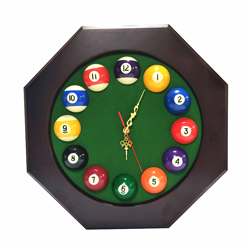 台球用品配件台球厅专用表 台球黑八钟表 装饰挂钟表台球饰品礼品|ruв категории движение/йога/фитнес/фанаты товаров, бильярд, бильярд - от Buy2taobao.com для оказания профессиональной услуги покупки агента Taobao