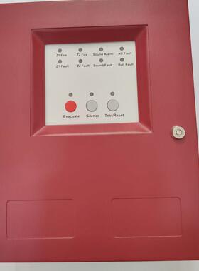 传统非编2区火灾控制器 多线报警控制面板 Fire alarm panel外销