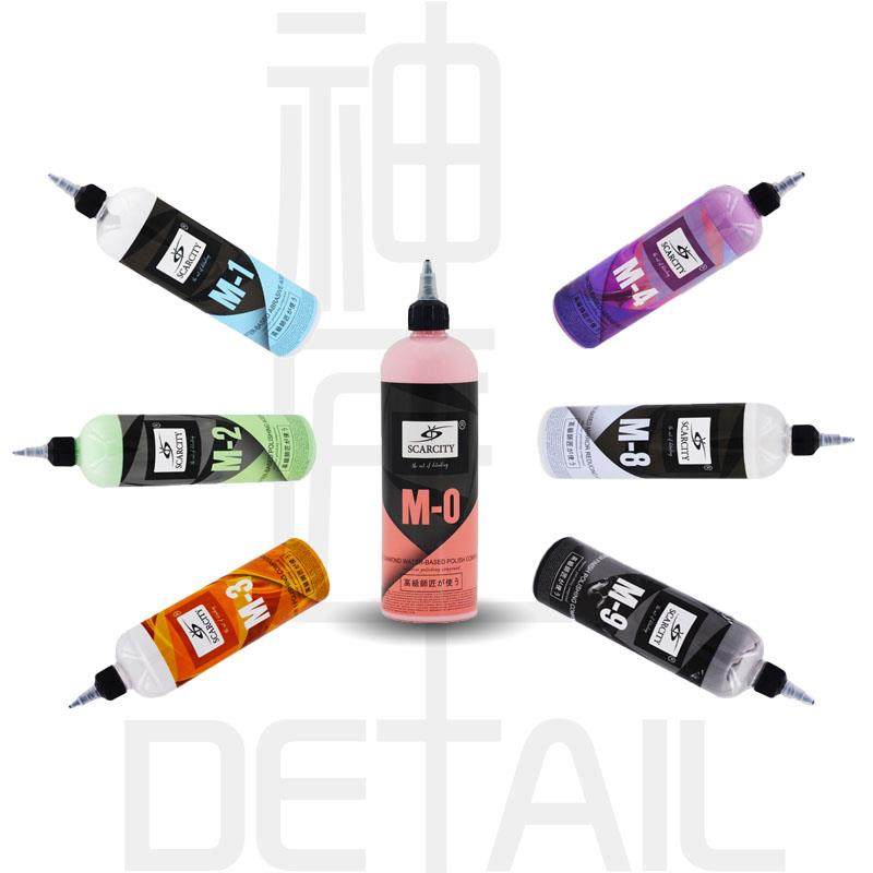 SC汽车水性研磨剂A1粗蜡抛光蜡镜面M0还原剂M2三合一闪电正品师匠