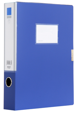 得力档案盒5681/5682/5683/5684  25mm35mm55mm75mm A4纸张适用 资料试卷盒