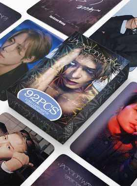 现货92张小卡王嘉尔MAGICMAN2周边照片卡Jackson应援卡贴纸LOMO卡