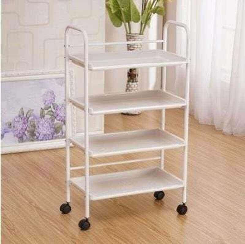 三层柜子美发店美容车美甲推车环保工具车理发小多层移动美发车