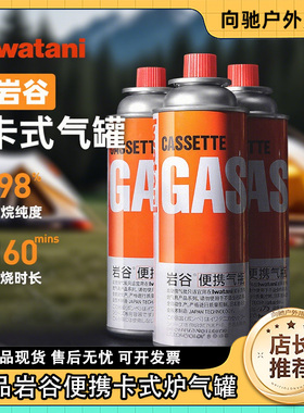 岩谷卡式炉气罐防爆便携户外液化气体卡斯炉丁烷燃气瓶250g包邮