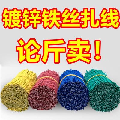 铁芯扎带包塑铁丝园艺扎丝软爬藤固定绑带捆绑绳包胶绑线绑丝束线