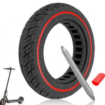 Ulip9520红线越野实心轮胎电动滑板车专用轮胎9寸耐磨橡胶轮胎