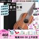 白熊音乐uma相思木尤克里里初学者乌克丽丽ukulele23寸小吉他入门