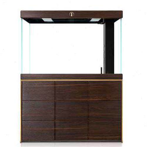 睿美1号鱼缸系列叠玉客厅家用隔断办公室大型底滤生态水族箱o