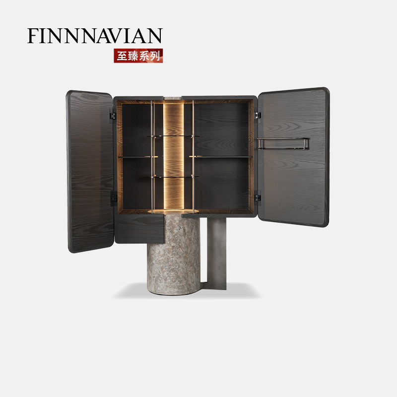 【至臻系列】芬纳维亚 Titano提塔诺 现代轻奢酒柜陈列 高端别墅,住宅家具,家用陈列柜,淘宝优惠券,粉丝福利购,淘宝优惠卷