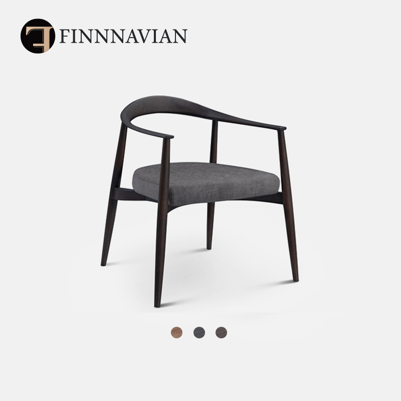 【十年质保】现代简约纯实木餐椅