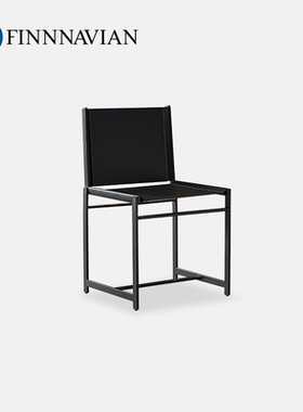 芬纳维亚ART 意式轻奢家用客厅餐椅 Pelle 现代无扶手靠背书房椅