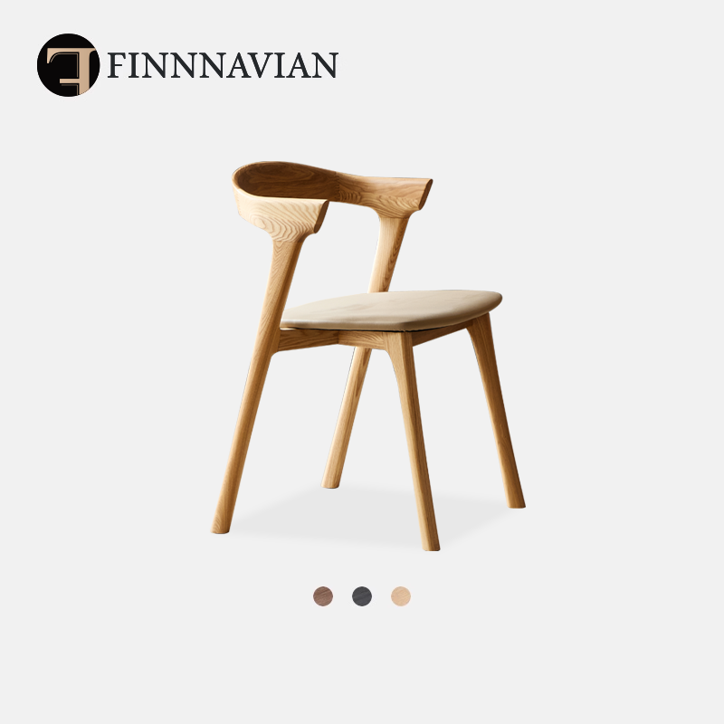 【十年质保】意式轻奢真皮餐椅