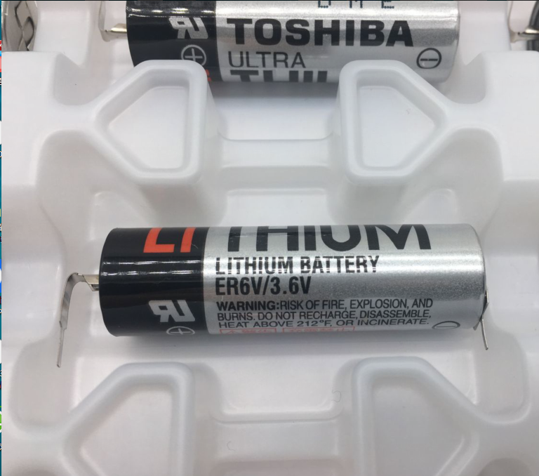 原装TOSHIBA东芝ER6V 3.6V/ER6VC119A/ER6VC119B三菱M70系统电池