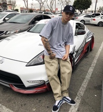 现货美国正品PRO CLUB纯色重磅宽松圆领Hiphop街舞欧美休闲T恤