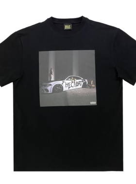 TC17 STUDIO新品原创嘻哈流行印花夏季宽松休闲短袖棉T恤