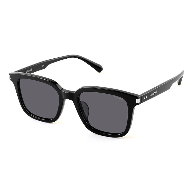 【新品】宝丽来偏光墨镜圆方框防眩光墨镜男女同款太阳镜0107