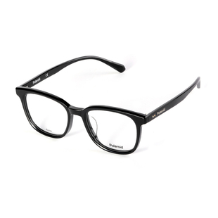 【万鹏同款】宝丽来近视眼镜框轻盈板材黑色素颜可戴可配度数0212