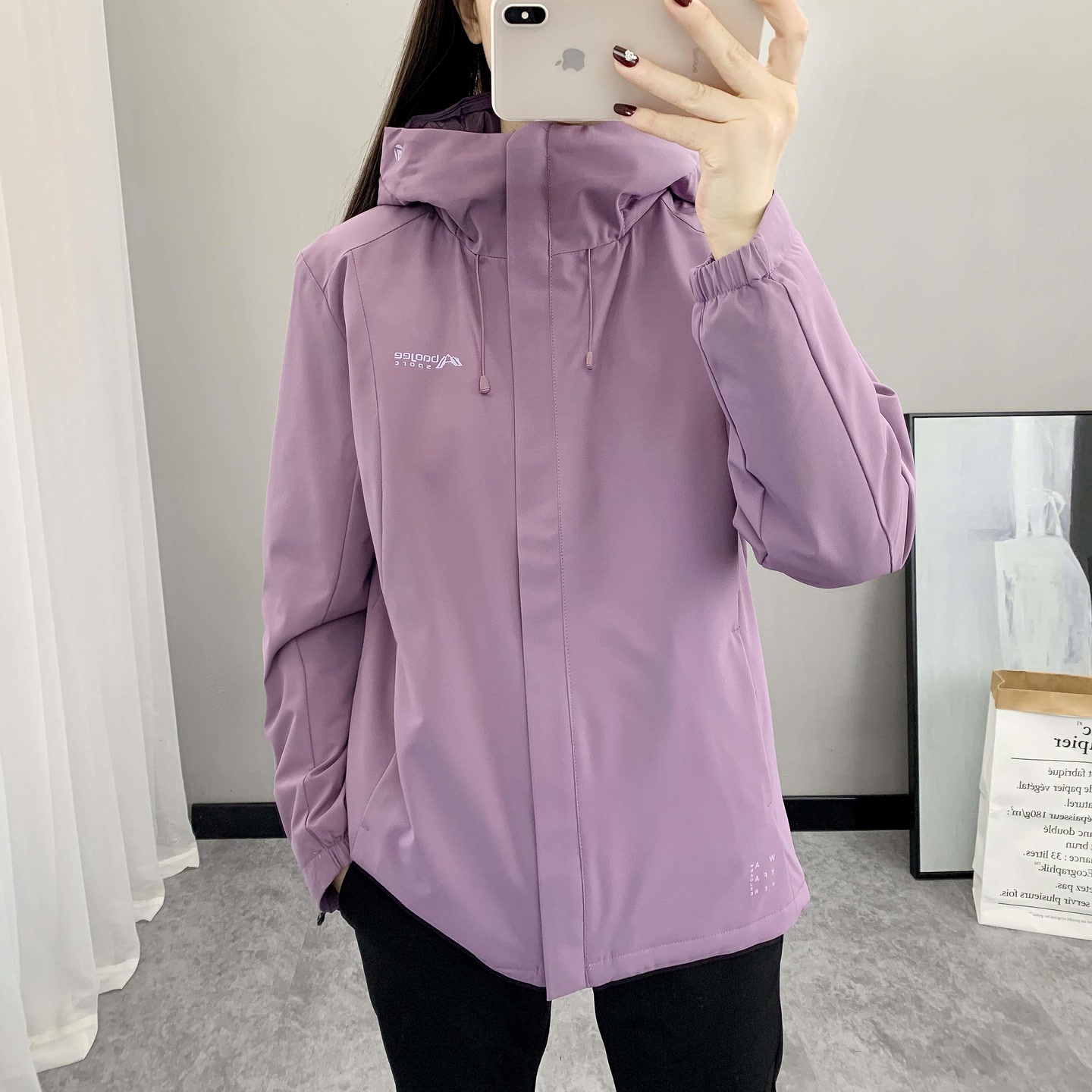 豹迹防风防水加厚保暖冲锋衣