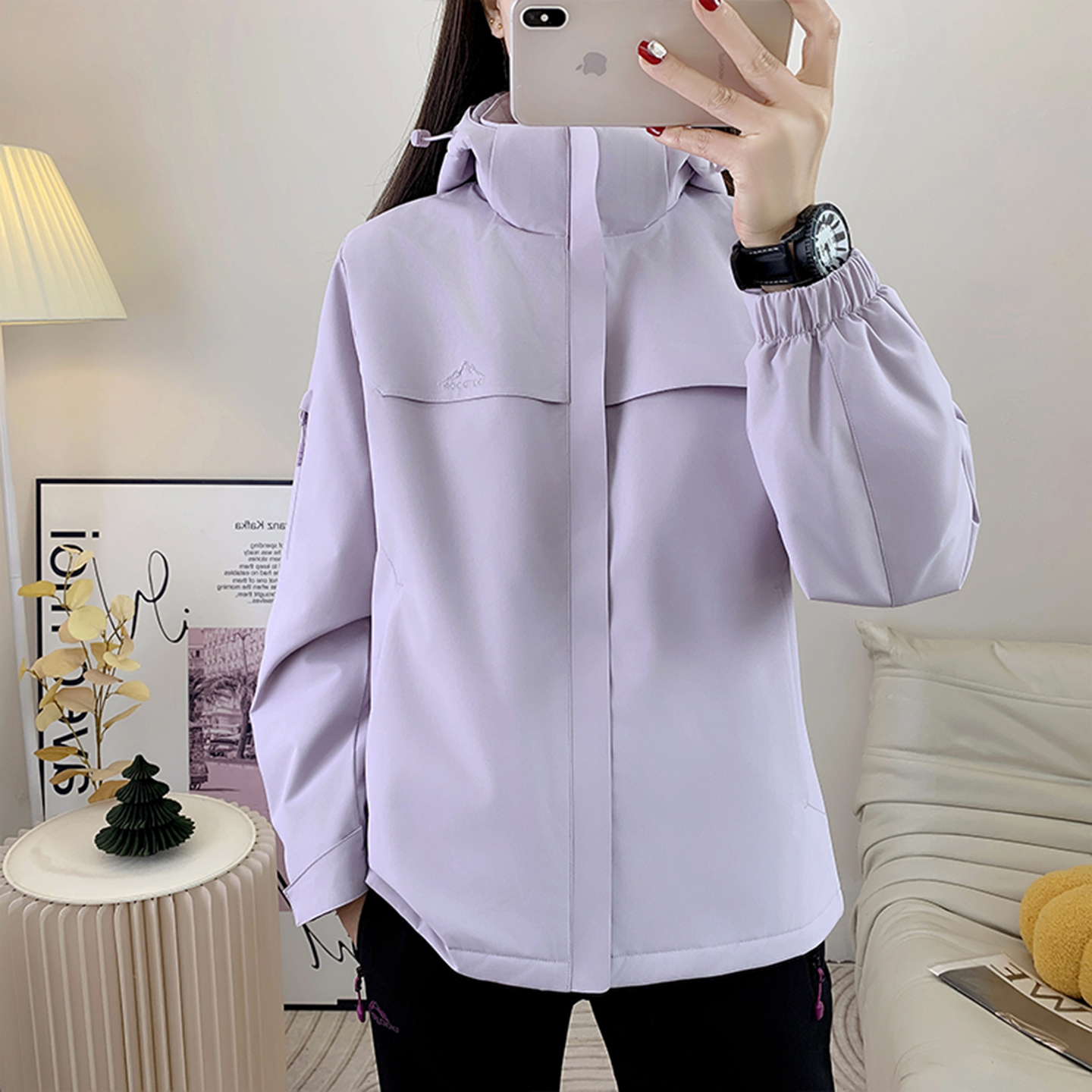 新款棉服时尚保暖冲锋衣秋冬外套