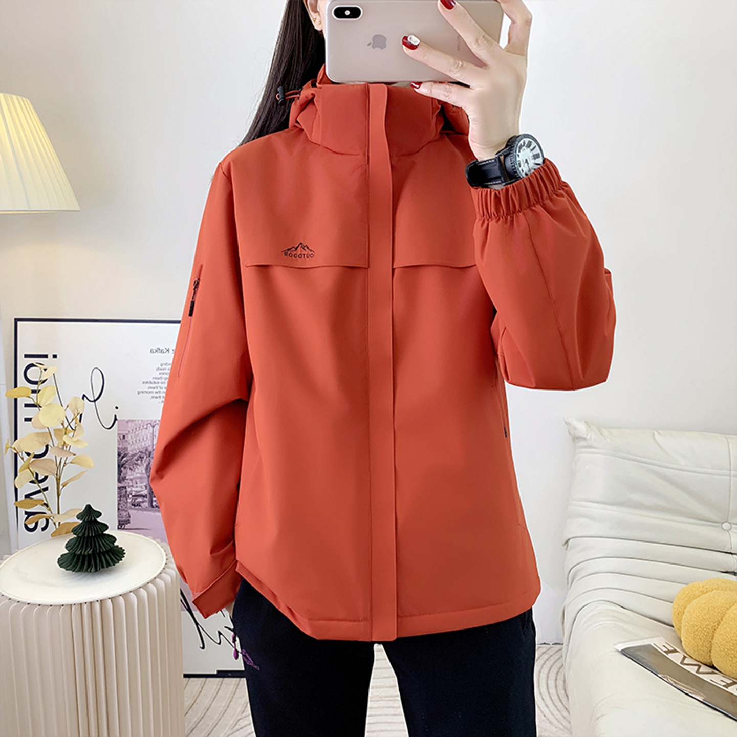 新款棉服时尚保暖冲锋衣秋冬外套