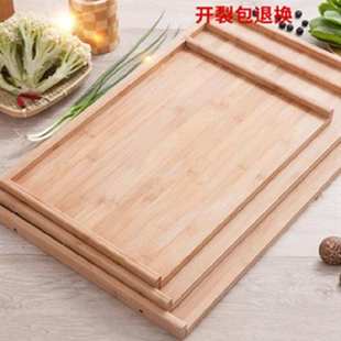 竹占板切菜板大号垫子做包子 擀面板擀面棍家用面案揉面粉切莱板