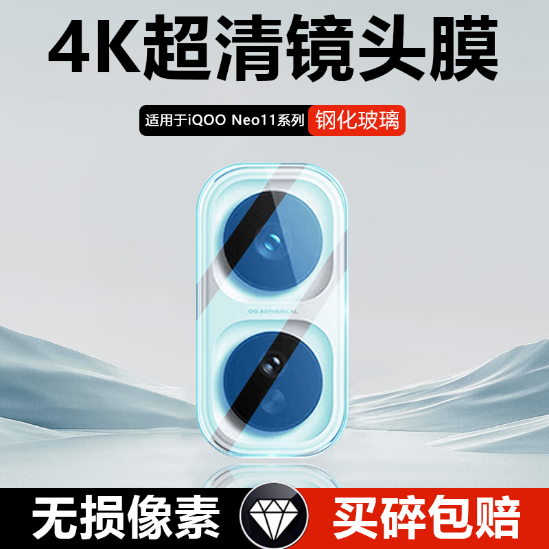 适用于iQOONeo11系列玻璃镜头膜