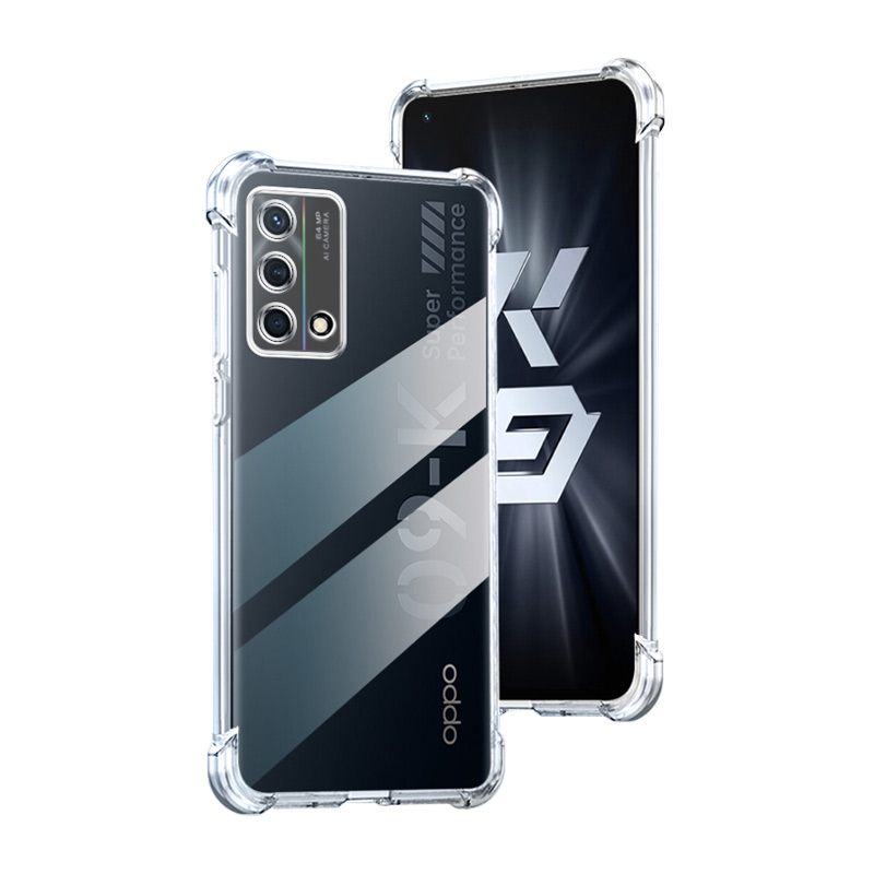 OPPOK9系列透明气囊全包手机壳