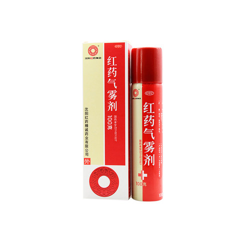 【沈阳红药】红药气雾剂100g*1瓶/盒