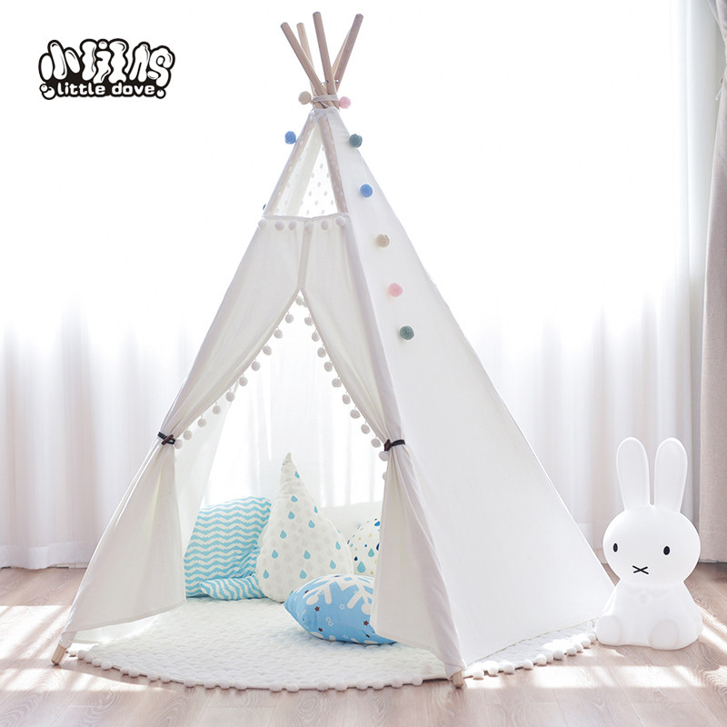 ins儿童帐篷室内公主女孩游戏屋公主房印第安风格玩具屋宝宝礼物