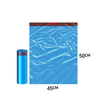 自动收口抽绳垃圾袋中大号加厚实惠装一次性塑料袋黑色ubag