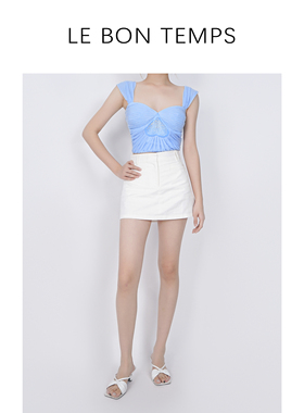 LE BON TEMPS LBT夏季新款网纱吊带钻钻上衣c801042