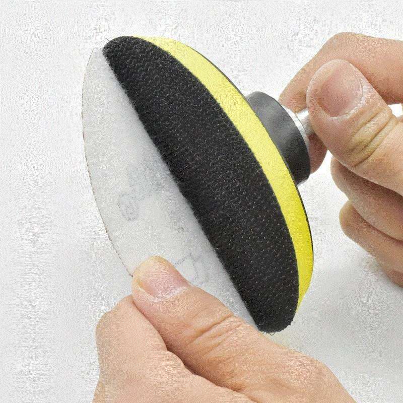 美优划痕磨石手动迷你角磨机石材干磨机吸盘砂纸自粘盘抛光打磨片