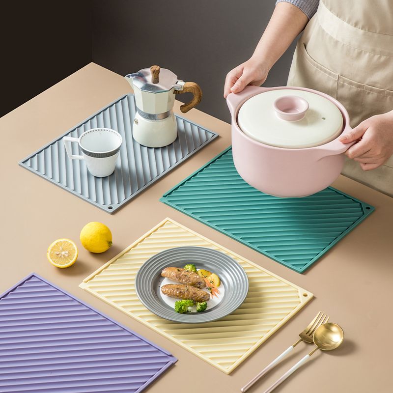 象厨硅胶大号加厚锅垫酒吧滤水垫