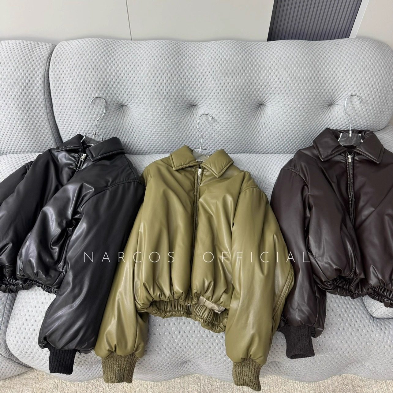 Narcos金晨同款复古落肩蛋白皮夹克短款外套加厚飞行员面包棉服,女装/女士精品,短外套,淘宝优惠券,粉丝福利购,淘宝优惠卷