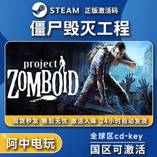 Steam正版 国区 cdk入库 zomboid 秒发货 project 僵尸毁灭工程