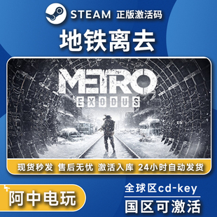 Steam正版 地铁离去激活码入库 Metro Exodus 全DLC中文PC游戏