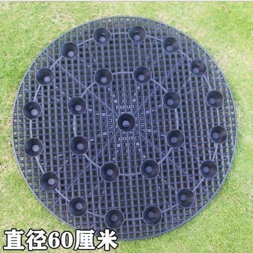 优质专用加厚底盘花盆防漏圆形尺寸20-60cm网状透气底垫托厂家