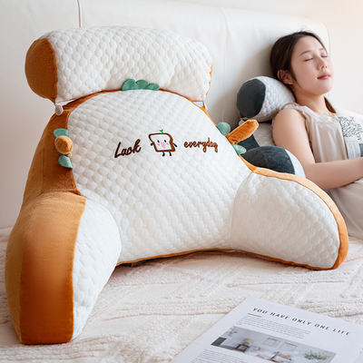 凉感靠垫冰豆豆床头大靠垫软包