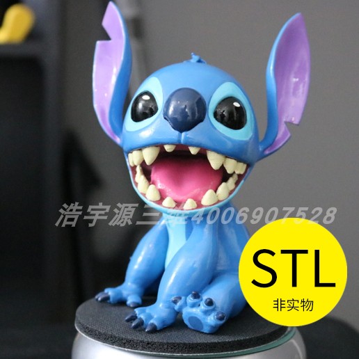 星际宝贝史迪奇模型文件stl素材图纸3D打印手办