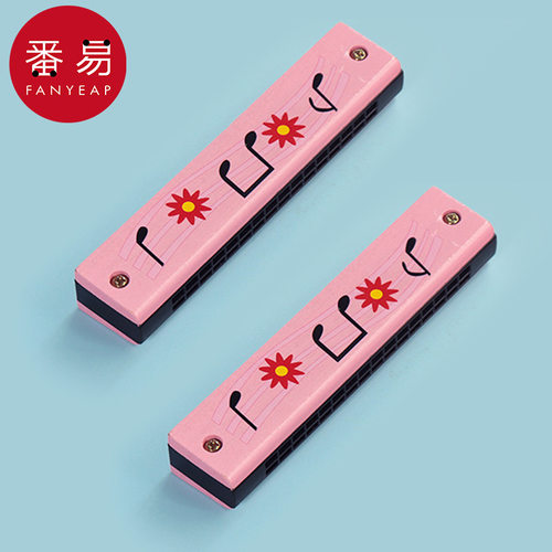 口琴/儿童AC1sq801-创意礼物口风琴木质初学者入门吹奏乐器