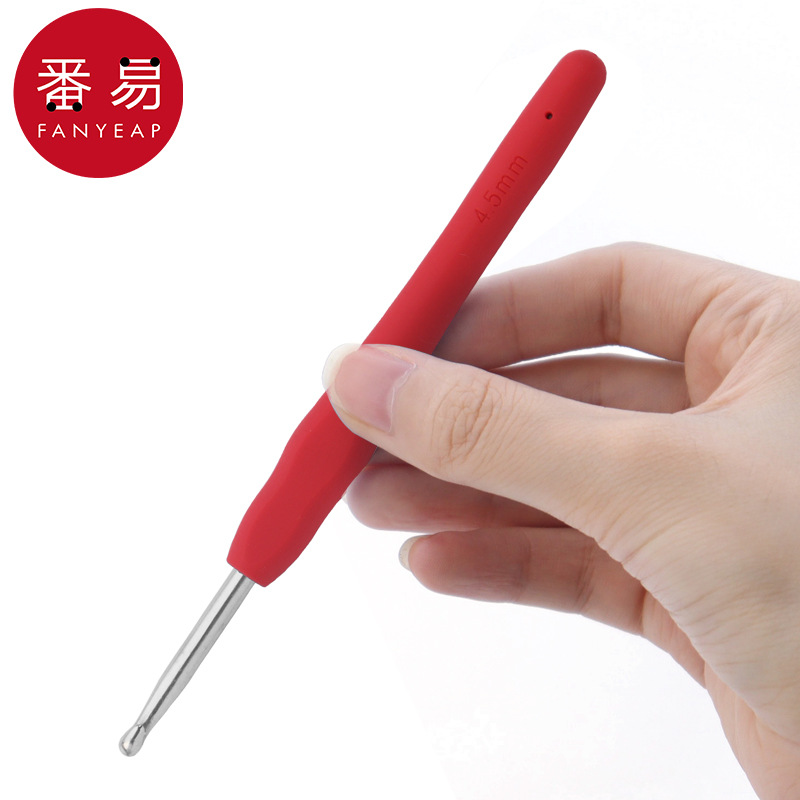钩针AF1SQ001-手工编织材料包毛线软柄毛衣钩针包斜挎包勾针便钩